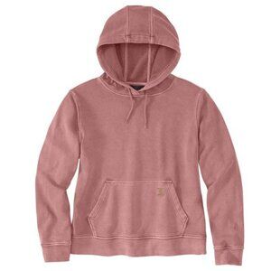 Carharrt Pink Garment Dye Rose tint hoodie-size M